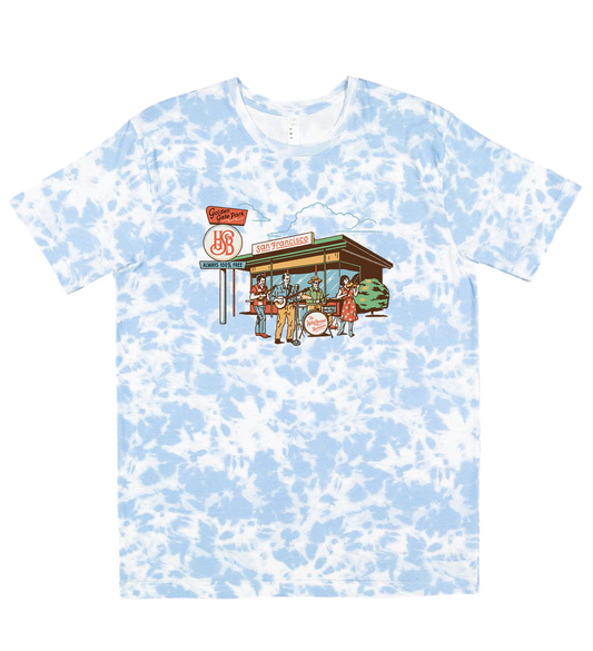 2607 Whizbang Ramblers Sky Dye Tee
