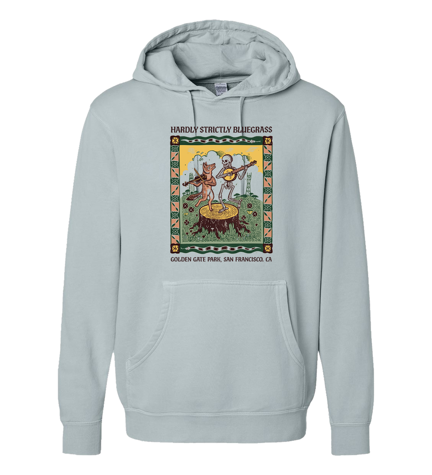 2618 Dancing Skeletons Pullover Hoodie