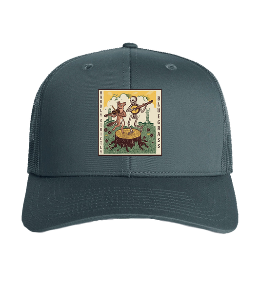 2626 Skeleton Patch Trucker Hat - Petrol