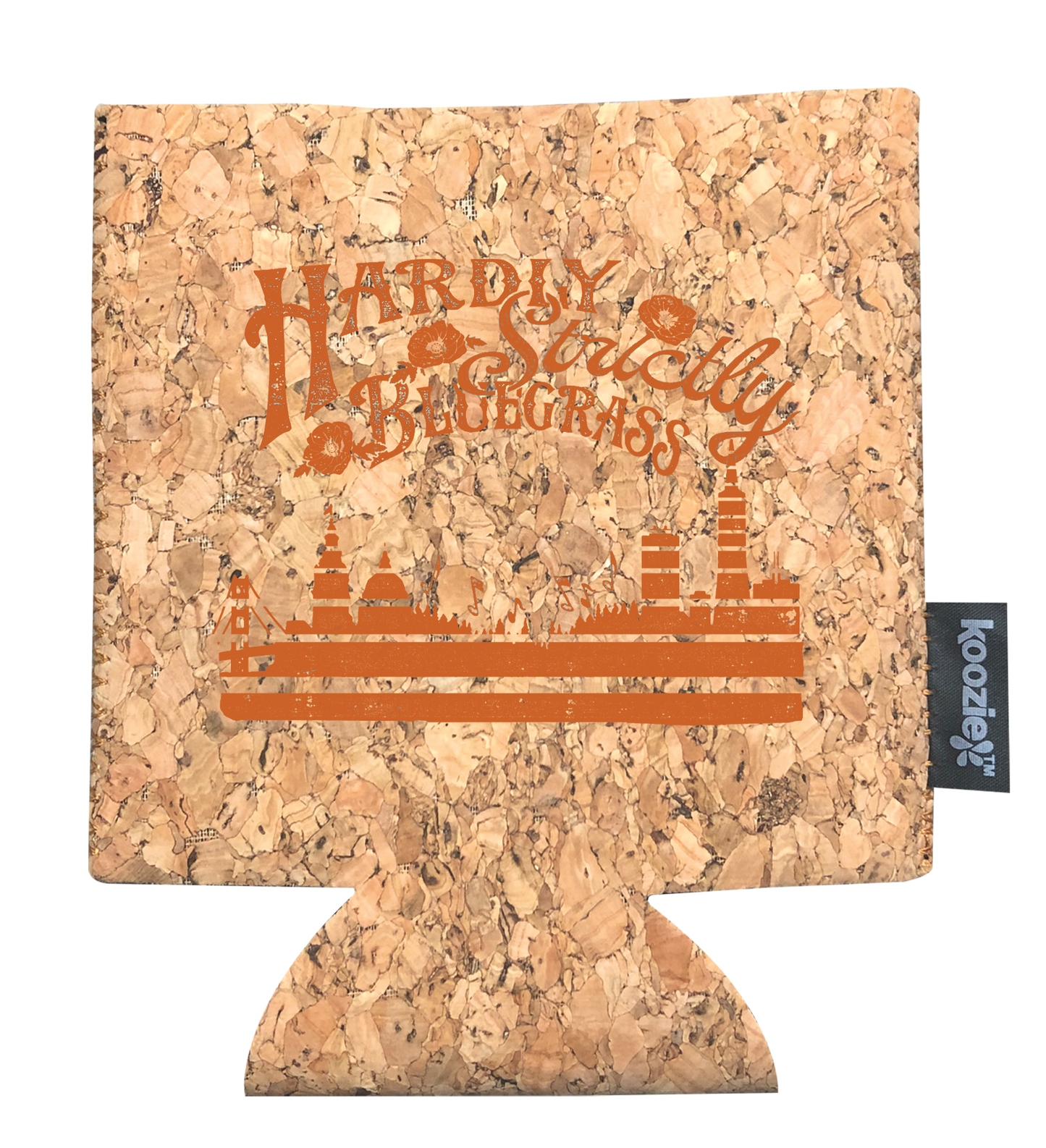 2629 Sleeve Cork Koozie - Orange